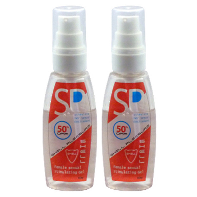 Combo 2 Gel Bôi Trơn Kích Thích Dành Cho Nữ Shell Pleasure SPS 55ml