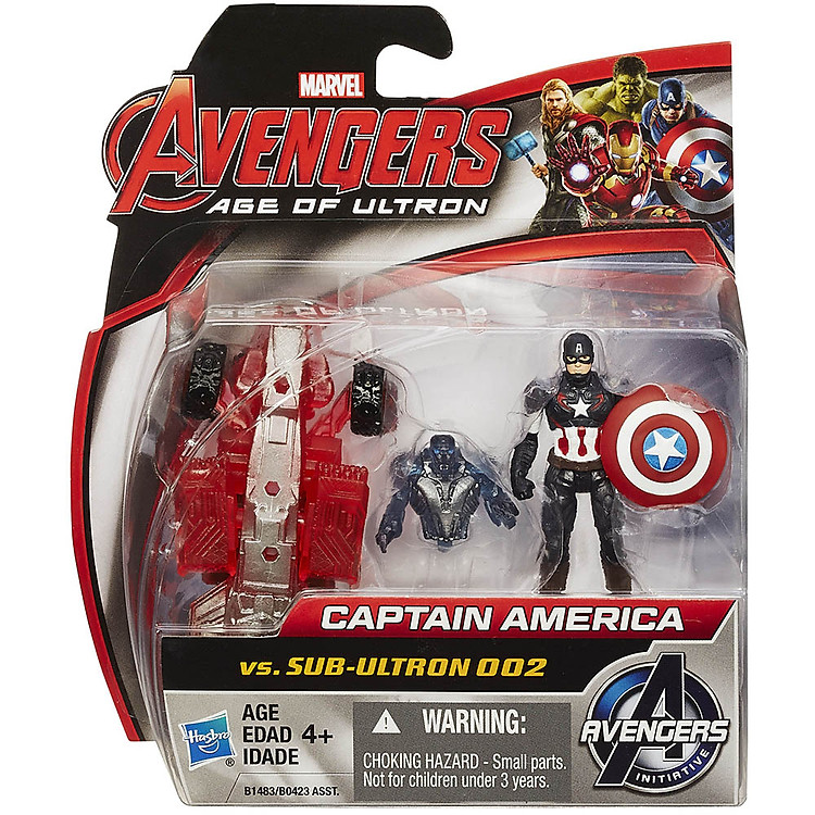 Mô Hình Avengers - Captain America và Sub Ultron 002 B1483/B0423