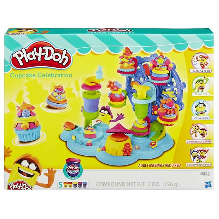 Bột Nặn Lễ Hội Bánh Ngọt Playdoh B1855