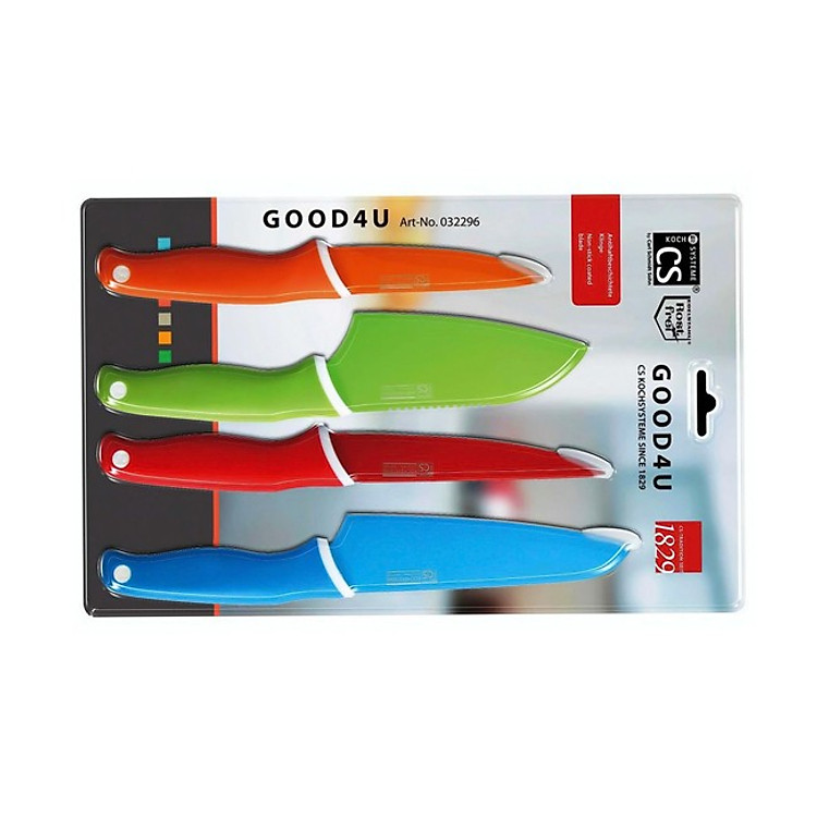 Bộ Dao Inox CS Good 4U Moriitalia 032296