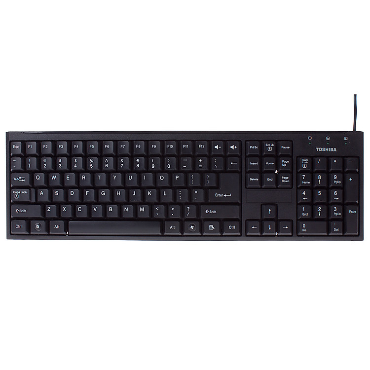 Bộ Bàn Phím Và Chuột Toshiba KU40M - Hàng Chính Hãng