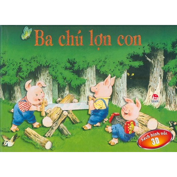 Ba Chú Lợn Con - Sách Hình Nổi 3D