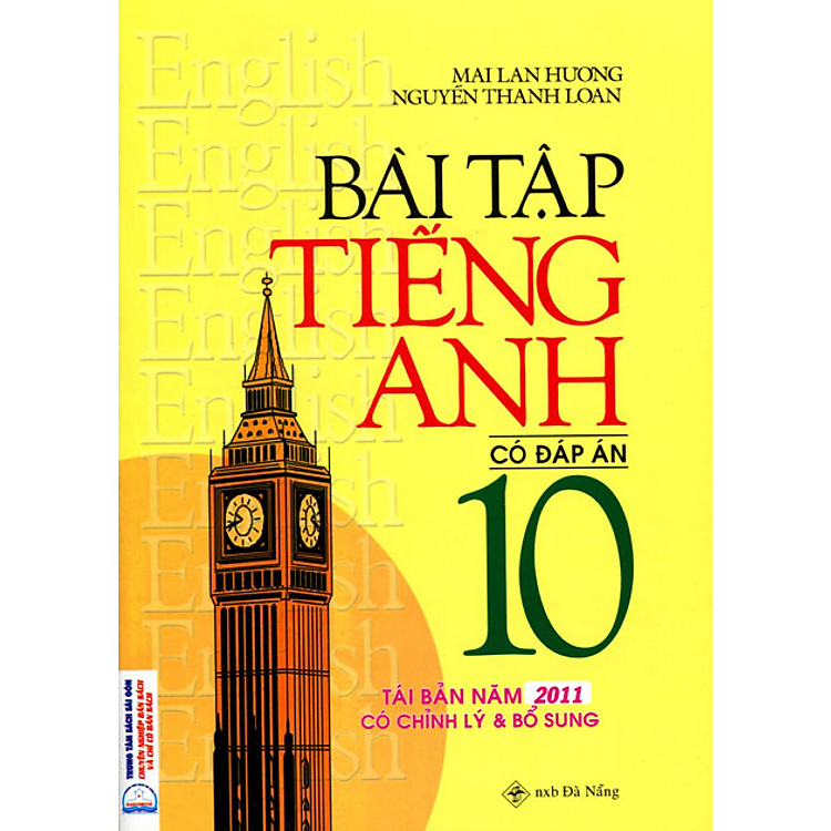 Sách Bài Tập Tiếng Anh Lớp 10 (Có Đáp Án) Mai Lan Hương