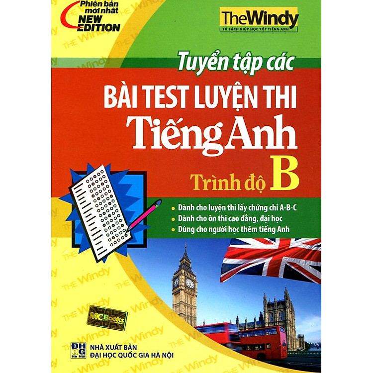 Sách Tuyển Tập Các Bài Test Luyện Thi Tiếng Anh Trình Độ B