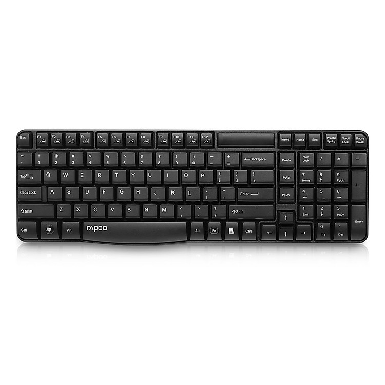 Bàn Phím Không Dây Rapoo E1050 - Hàng Chính Hãng