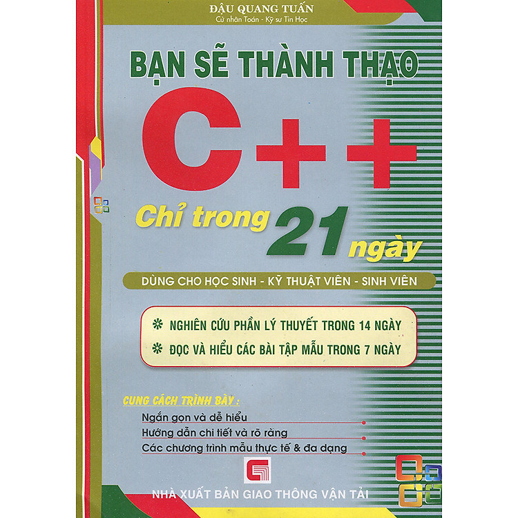 Sách Bạn Sẽ Thành Thạo C++ Chỉ Trong 21 Ngày