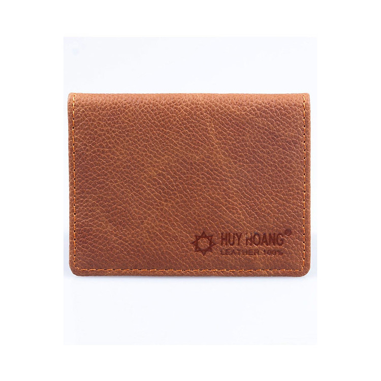 Ví Đựng Namecard Da Bò Huy Hoàng HH9101 - Màu Da