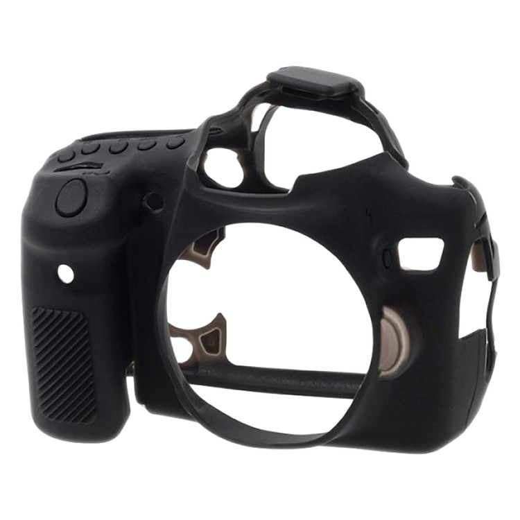 Bao Silicon Bảo Vệ Máy Ảnh easyCover Cho Canon 70D (Đen) - Hàng Chính Hãng