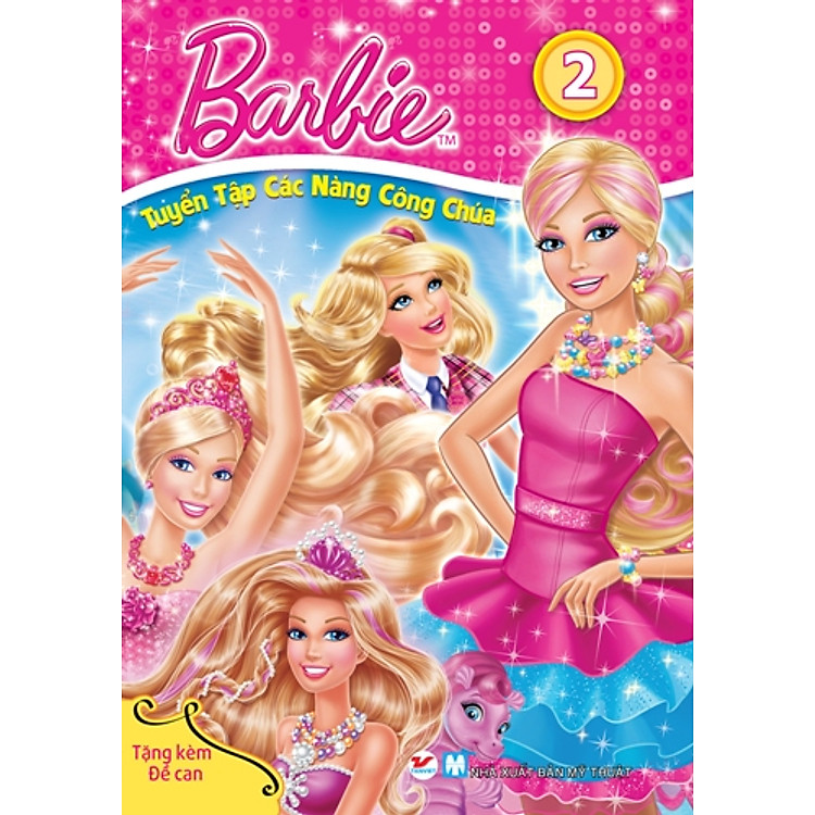 Sách Barbie Tuyển Tập Các Nàng Công Chúa (Tập 2)