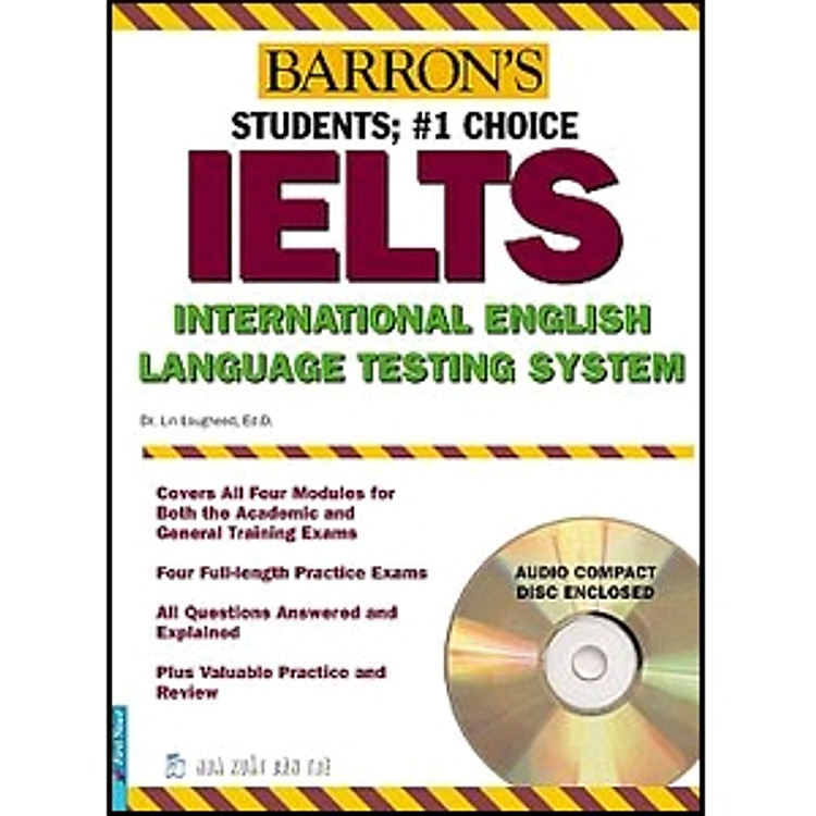 Sách Barron's IELTS International English (Kèm 2CD) - Tái Bản
