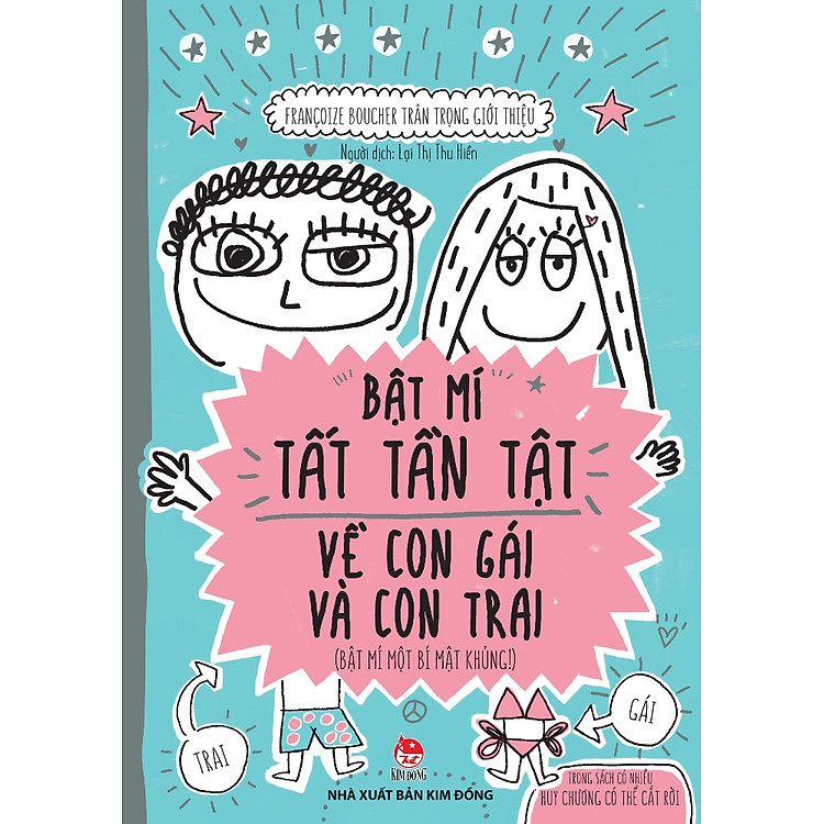 Sách Bật Mí Tất Tần Tật Về Con Gái Và Con Trai (Tái Bản 2017)