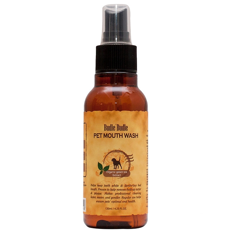 Xịt Vệ Sinh Răng Miệng Cho Chó Budle'Budle BB113- 120ml