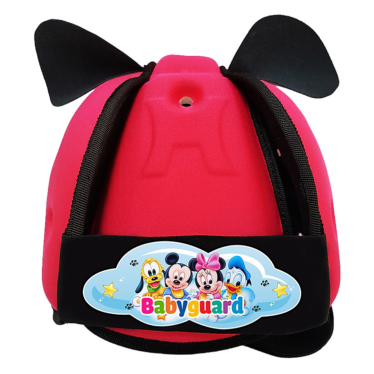 Nón Bảo Vệ Đầu Cho Bé Babyguard Mickey BB_MK_Hong (Hồng)
