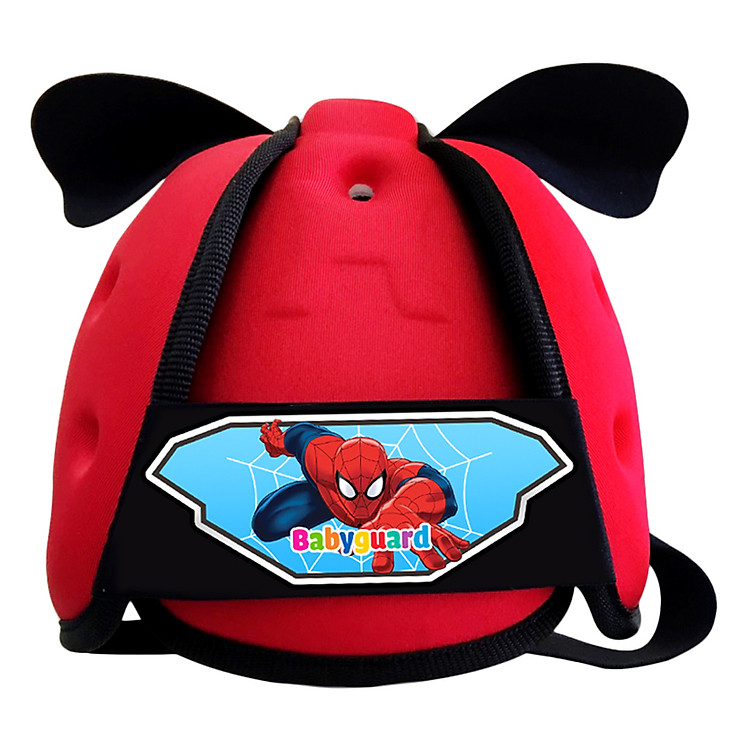 Nón Bảo Vệ Đầu Cho Bé Babyguard Spider-Man BB_Nhen_Do (Đỏ)