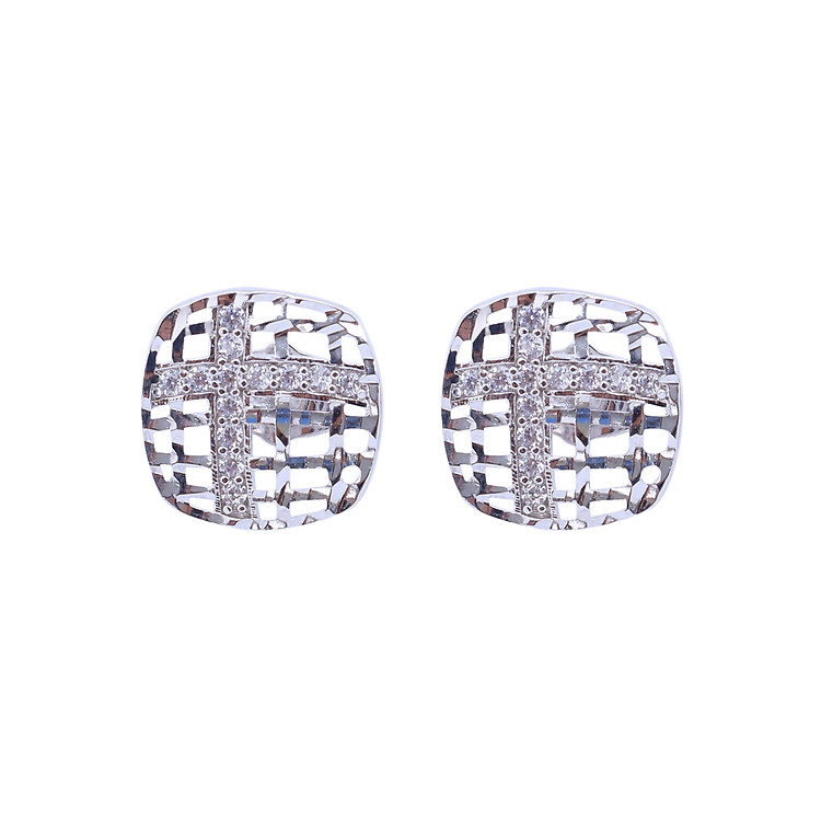 Bông Tai 22 Đẹp Accessories Họa Tiết Vuông Cách Điệu BCA-B07