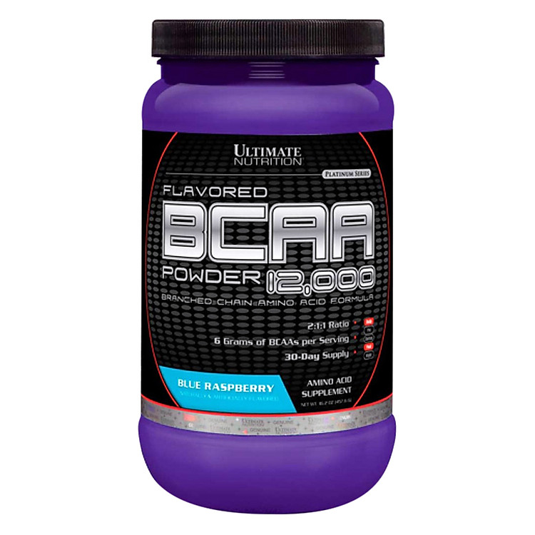 Sữa Tăng Sức Mạnh Và Sức Bền Flavored BCAA 12,000 Powder Ultimate Nutrition SMUN442 (457g)