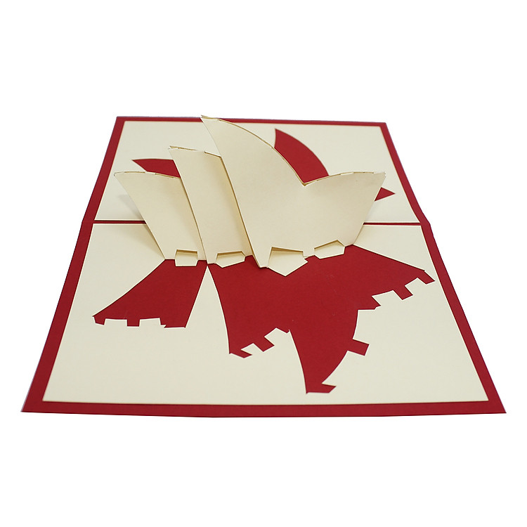 Thiệp Nổi 3D Ninrio - Sydney Australia - BD005