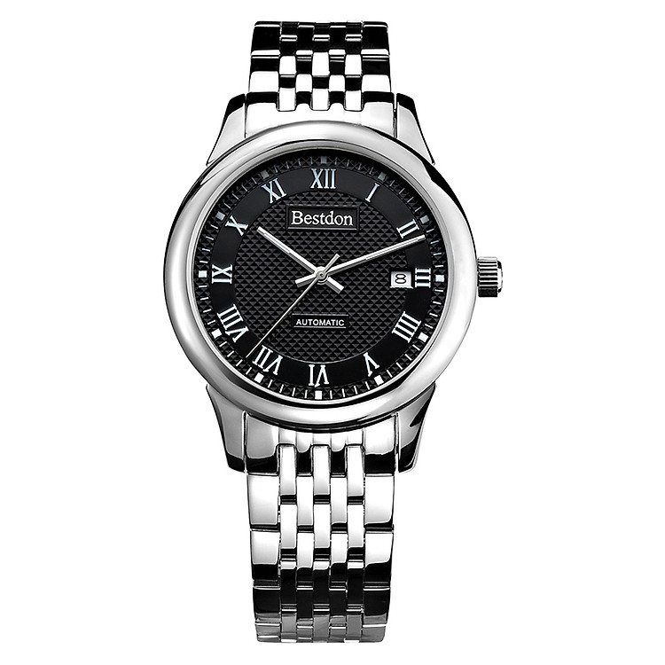 Đồng Hồ Nam Automatic Dây Kim Loại Bestdon BD7103G (39.2mm) - Đen