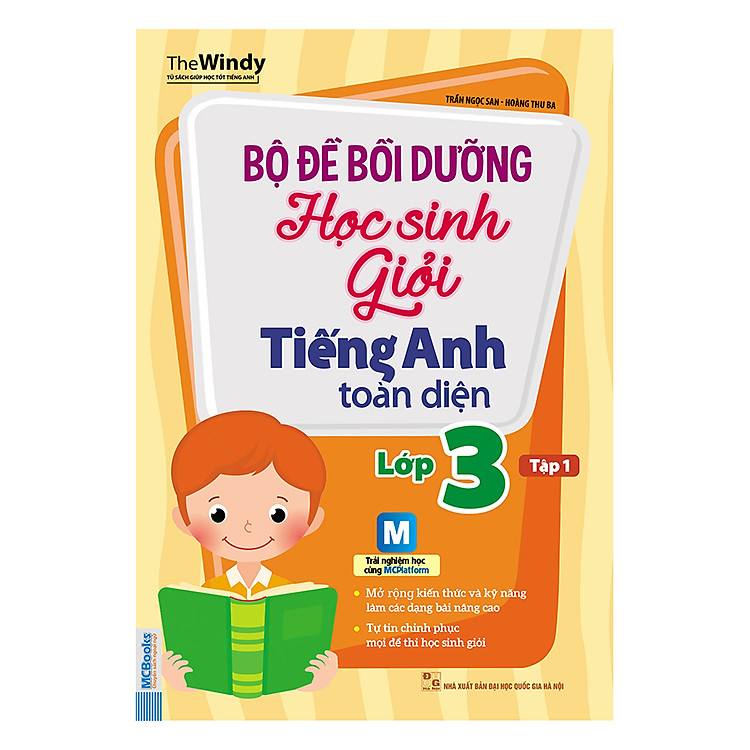 Sách Bộ Đề Bồi Dưỡng Học Sinh Giỏi Tiếng Anh Toàn Diện Lớp 3 (Tập 1)