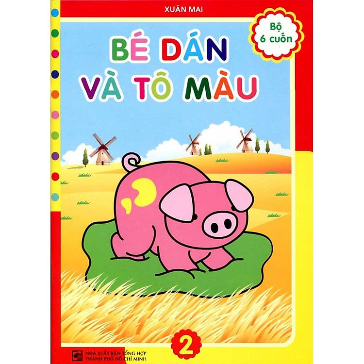 Sách Bé Dán Và Tô Màu Tập 2