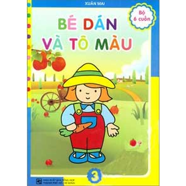Sách Bé Dán Và Tô Màu Tập 3