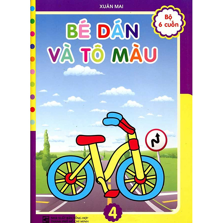 Sách Bé Dán Và Tô Màu Tập 4