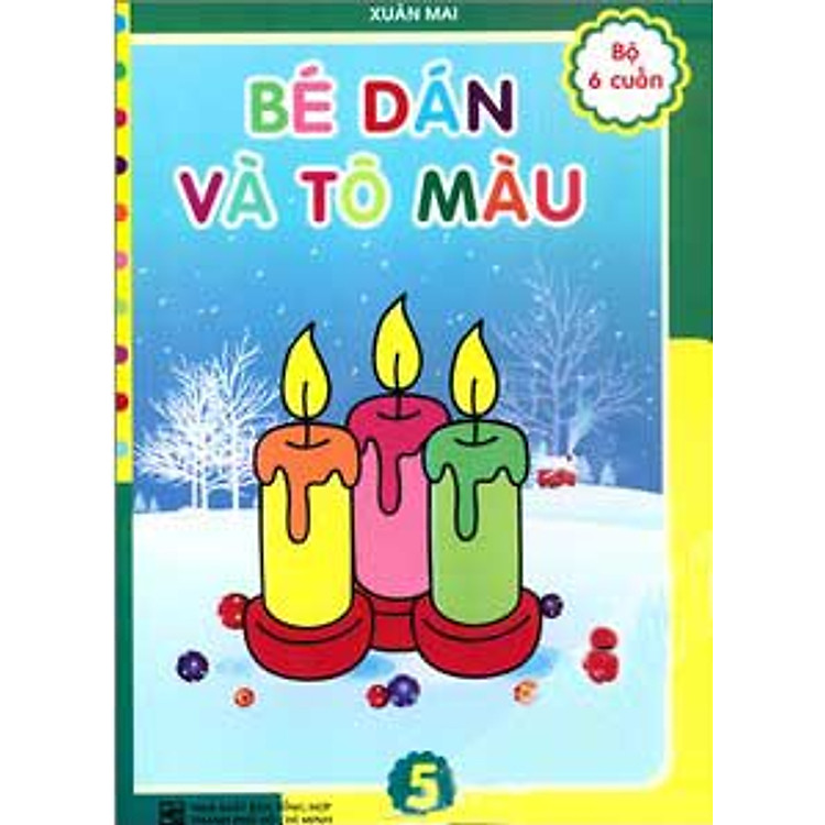 Sách Bé Dán Và Tô Màu Tập 5