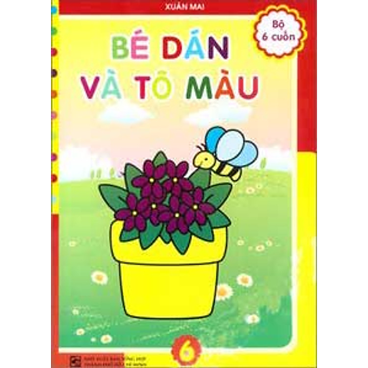Sách Bé Dán Và Tô Màu Tập 6