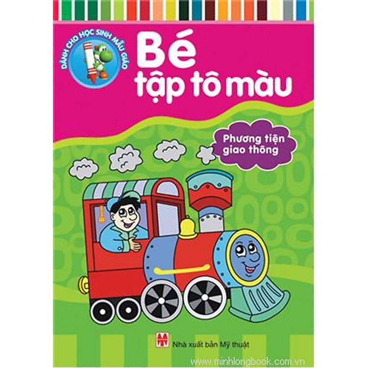 Bé Tập Tô Màu - Ảnh 7