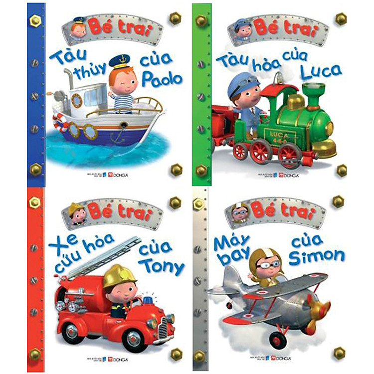 Sách Bé Trai (4 Tập)