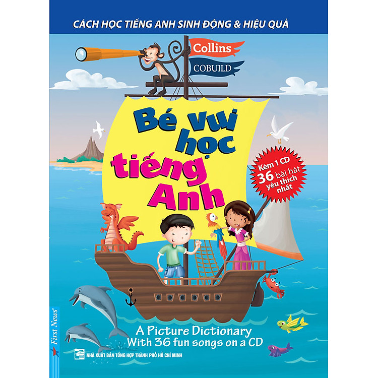 Sách Bé Vui Học Tiếng Anh