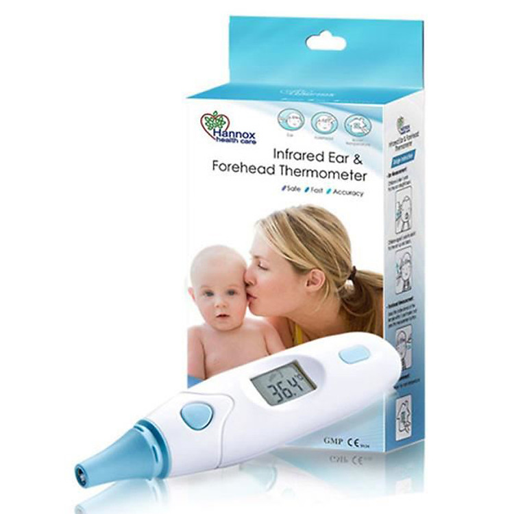 Nhiệt Kế Đo Trán Và Tai Hannox LCT-300