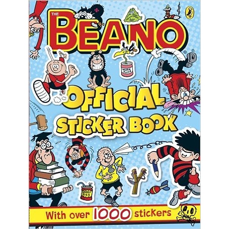 Sách The Beano: Official Sticker Book