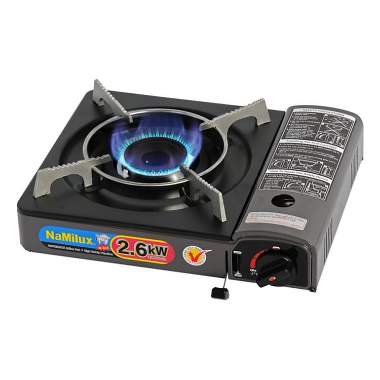 Bếp Gas Du Lịch Siêu Mạnh NaMilux NH-017PF (2.6kW) - Hàng chính hãng
