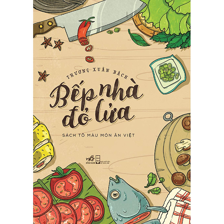 Bếp Nhà Đỏ Lửa (Sách Tô Màu Dành Cho Người Lớn)