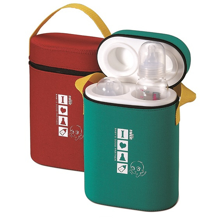 Ủ Bình Đôi Farlin Lõi Xốp Bọc Vải - BF-225