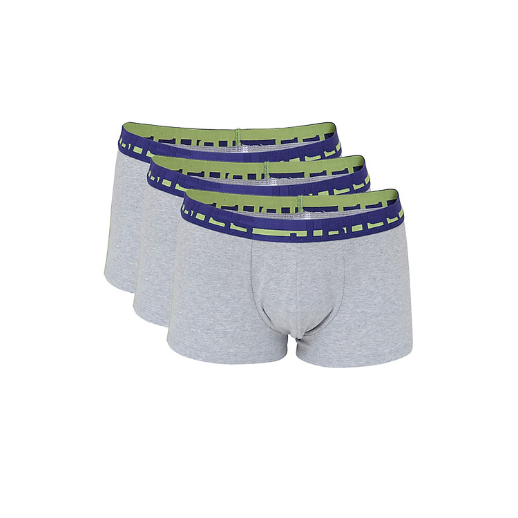 Combo 3 Quần Lót Nam J.BUSS BFMB5304 - Xám Nhạt