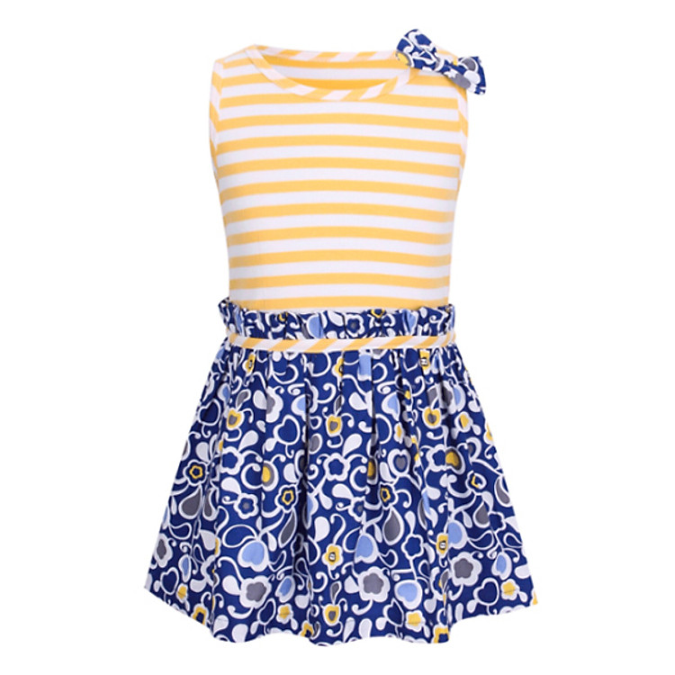 Đầm Sát Nách VTA Kids TE BG51103V – Vàng