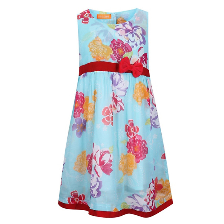 Đầm Bé Gái VTA KIDS NT-BG-30104 - Xanh Dương