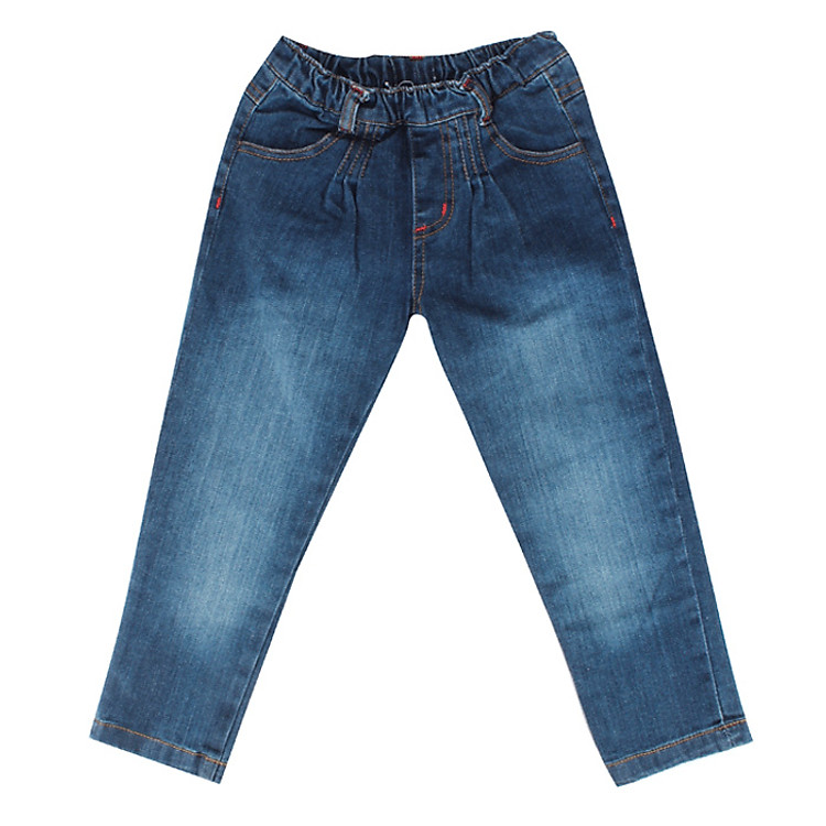 Quần Jean Lưng Thun VTA Kids BG40810 – Xanh