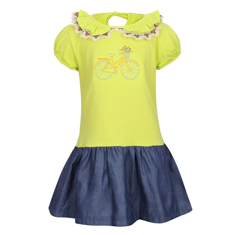 Đầm Thun Bé Gái VTA KIDS BG40904 2-10