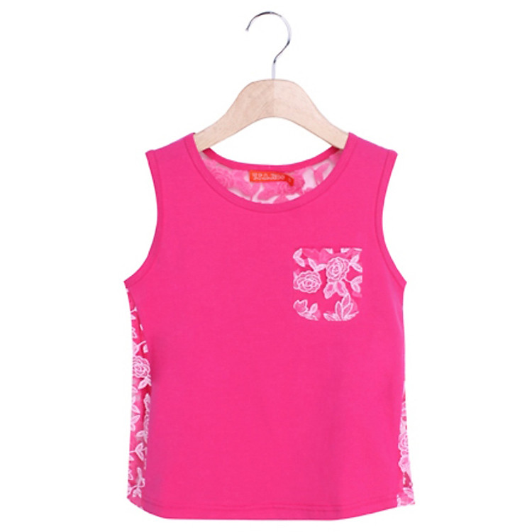 Áo Thun BÉ GÁI VTA KIDS BG50304 4-14Y - Hồng