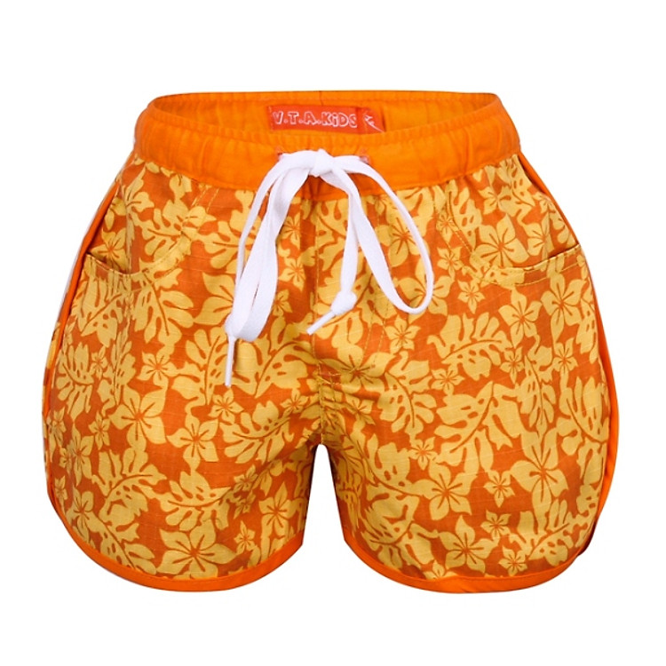 Quần Short Bé Gái VTA KIDS BG50402 4-14 - Cam