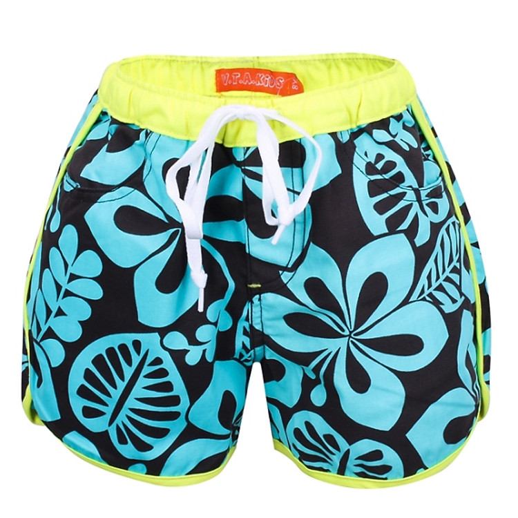 Quần Short Bé Gái VTA KIDS BG50402 4-14 -Xanh