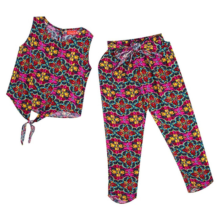 Bộ Quần Áo Bé Gái VTA KIDS BG50515-M3 - Tím