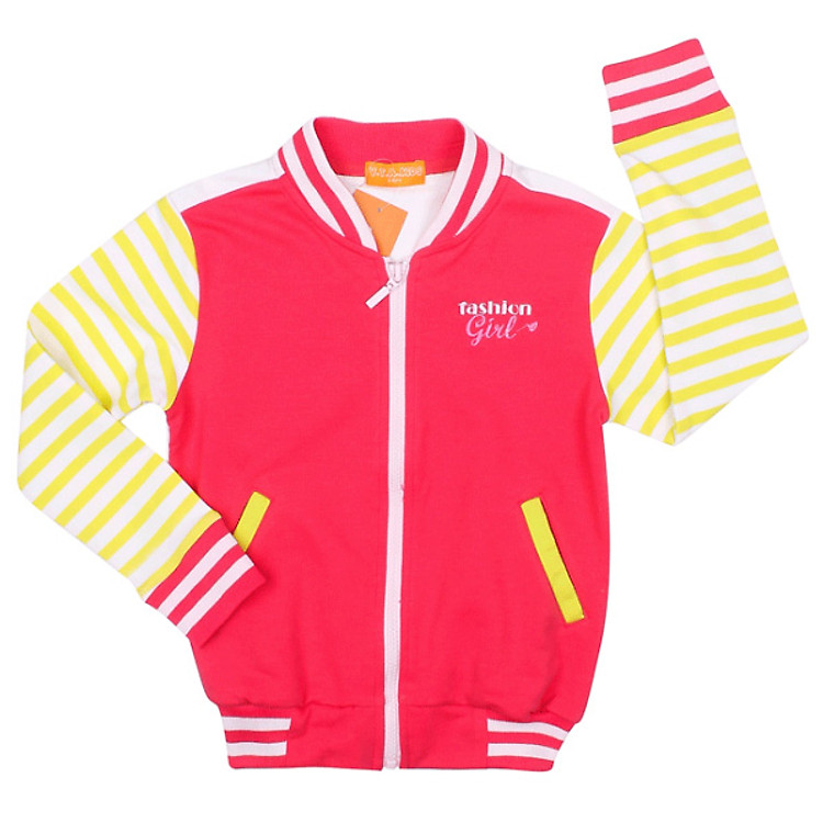 Áo Khoác Bé Gái VTA KIDS BG50808 4-14 - Hồng Dâu