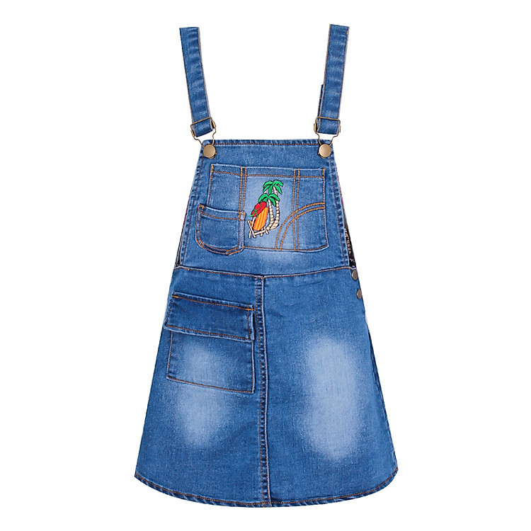 Yếm Jeans Bé Gái VTA Kids BG61002
