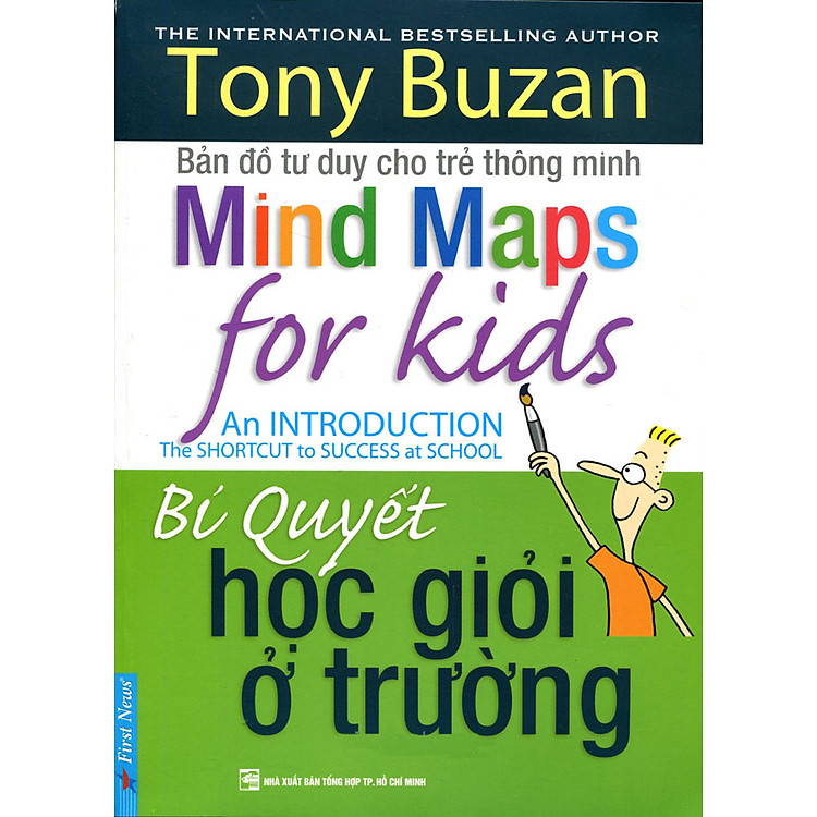 Sách Bản Đồ Tư Duy Cho Trẻ Thông Minh - Bí Quyết Học Giỏi Ở Trường