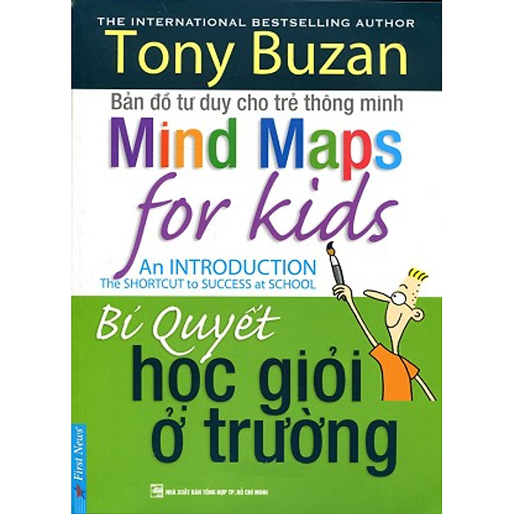 Sách Bản Đồ Tư Duy Cho Trẻ Thông Minh - Bí Quyết Học Giỏi Ở Trường (Tái Bản)