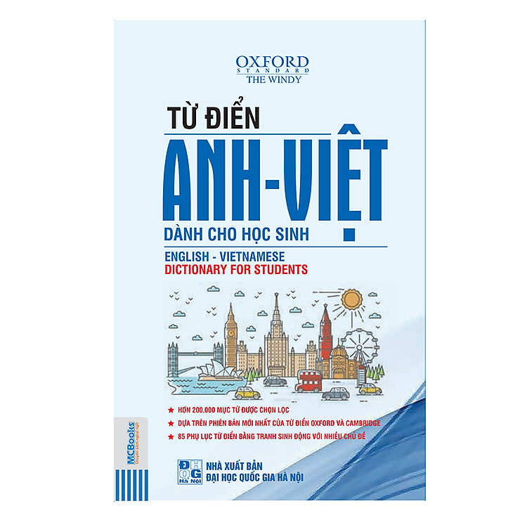 Từ Điển Anh - Việt (Bìa Mềm Trắng)